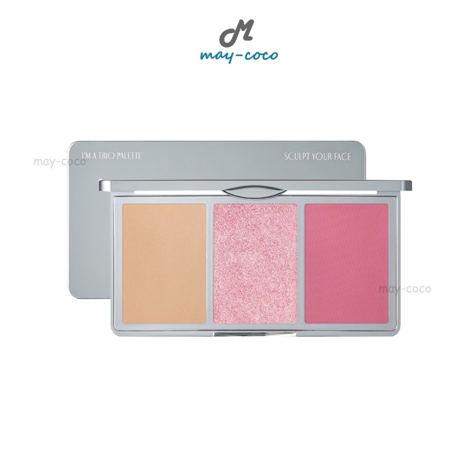 ถูก/แท้/มีไลฟ์ พาเลทท์ Supermom I’m A Trio Palette ซุปเปอร์มัม อายแชโดว์ เนื้อฝุ่น แต่งตา สีชัด ติดทน