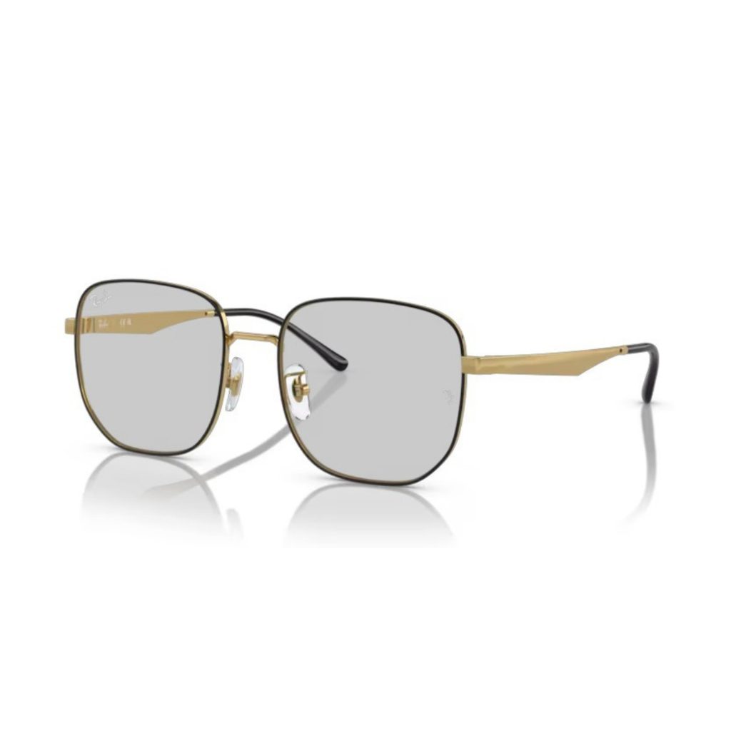 แว่นตา กรอบแว่นพร้อมเลนส์ รุ่น RX6503D สี 2991-ดำพื้นทอง ขนาด 55(L)