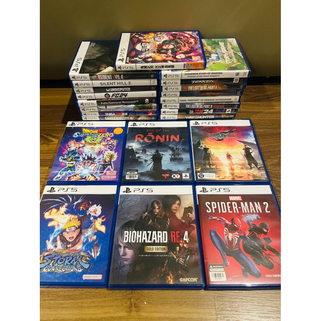 แผ่นเกมส์ PS5 มือสอง