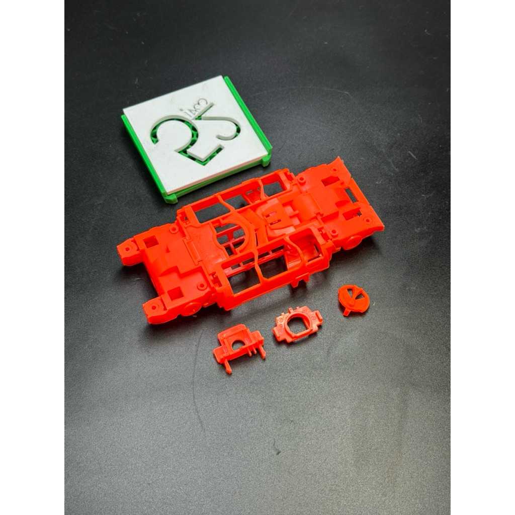 Tamiya mini 4WD MS L suspension ( โช้ค) ส้ม