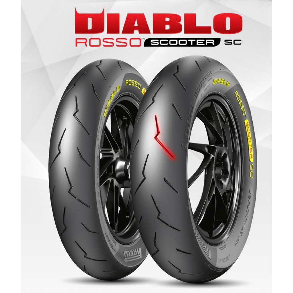 Pirelli Rosso Scooter SC ตรงรุ่น Vespa sprint /GTS /GTV/ Lam x200 -300/ G 350