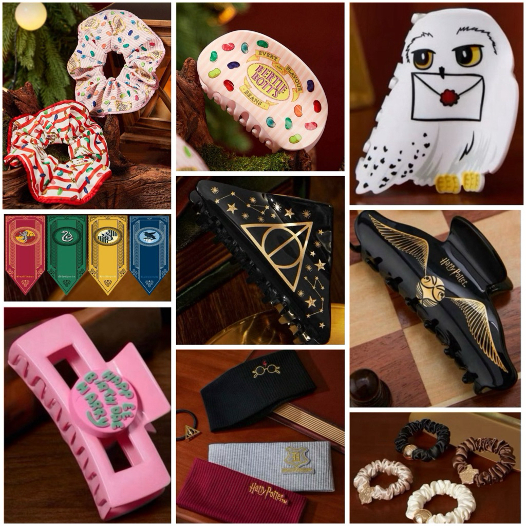 เซ็ตผ้าคาดผม/ยาง กิ๊ฟหนีบ แฮร์รี่พอตเตอร์ (สินค้างานลิขสิทธิ์แท้100% X Harry Potter) Hogwarts