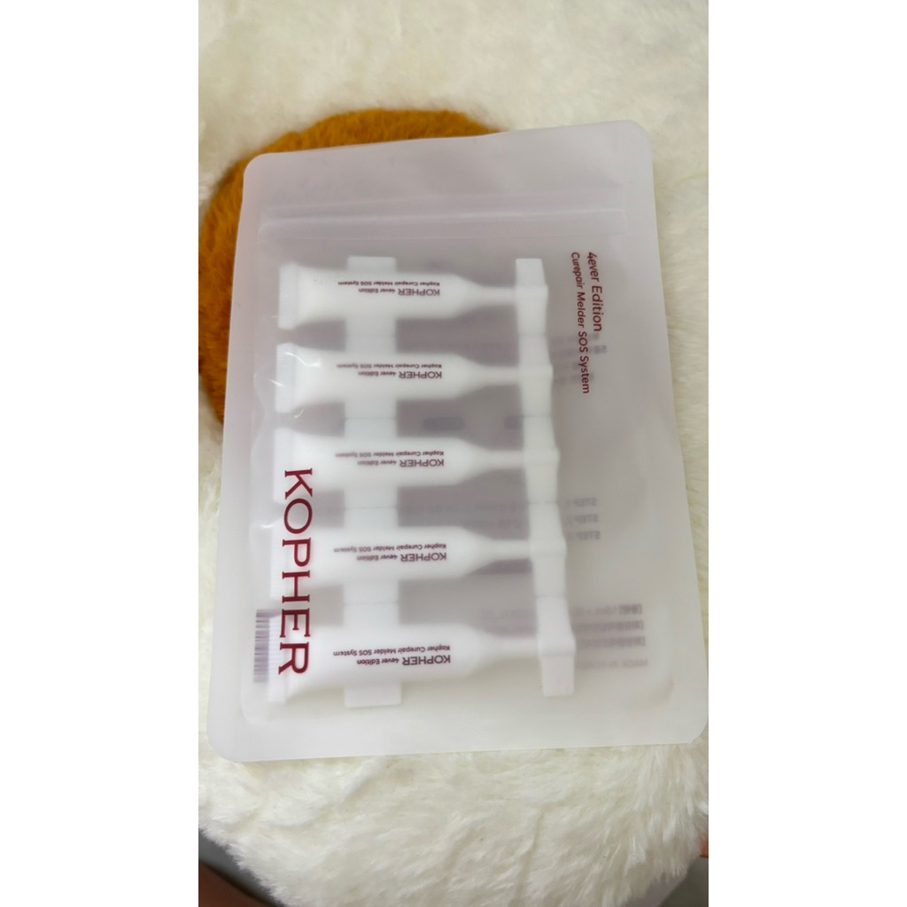 ของใหม่ส่งต่อ KOPHER Curepair Melder SOS System Mini (5 หลอด) เซรั่มผิว