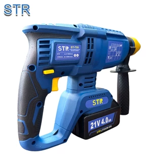 STR สว่านโรตารี่+เจียร์ไร้สาย เซ็ตคู่ 2IN1 ST-750/ST-740 สินค้าตามภาพ
