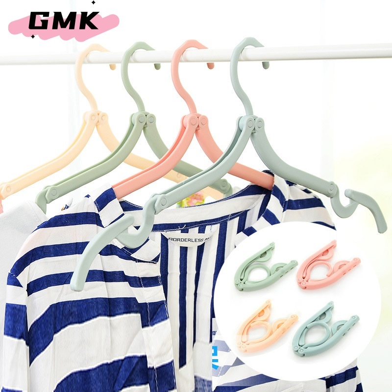 ไม้แขวนเสื้อแบบพับได้ มี 5 สี ราคาประหยัด พกพาสะดวก และประหยัดพื้นที่สุดๆ（จัดส่งจากประเทศไทย）G3241