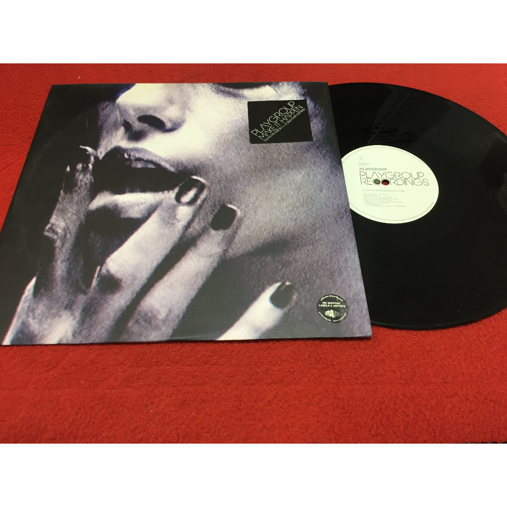 Make It Happen -  Playgroup - Ewan Pearson ขนาด 12 นิ้ว LP B267