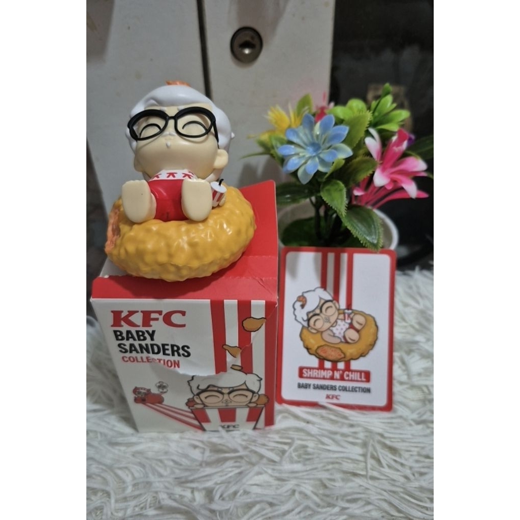 กล่องจุ่ม KFC Baby Sanders (Shrimp n'chill) แท้ 2025