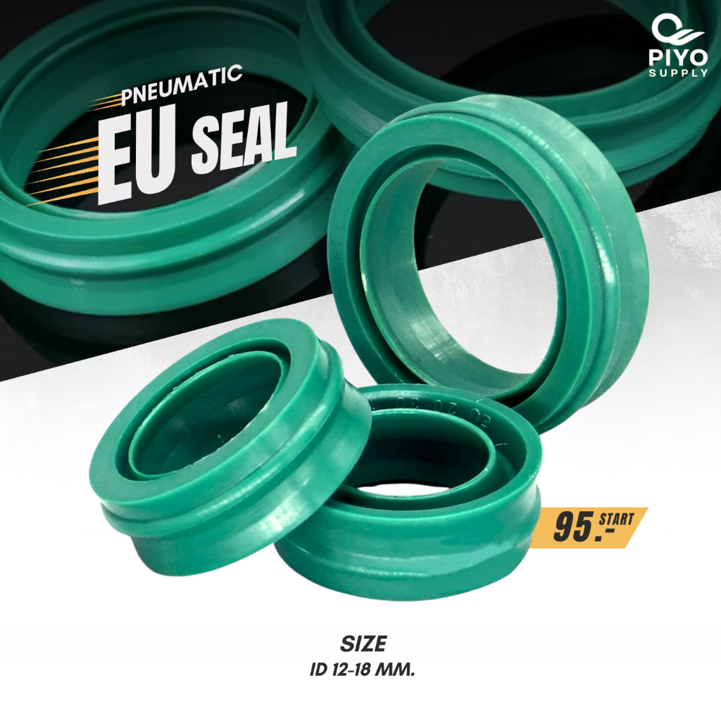 EU SEAL ซีลแกนและกันฝุ่น ซีลกระบอกลม/นิวเมตริก SIZE 12*19*10/ 12*20*10.7/ 12*22*10.7/ 14*24*10.7/ 16*26*10.7/ 18*28*10.7