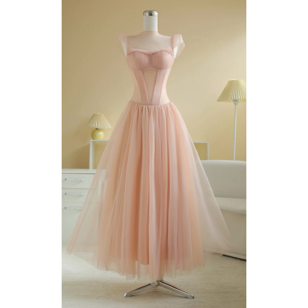 🎀Brand : sovintage kalisa dress 🎀(สินค้าพรีออเดอร์)