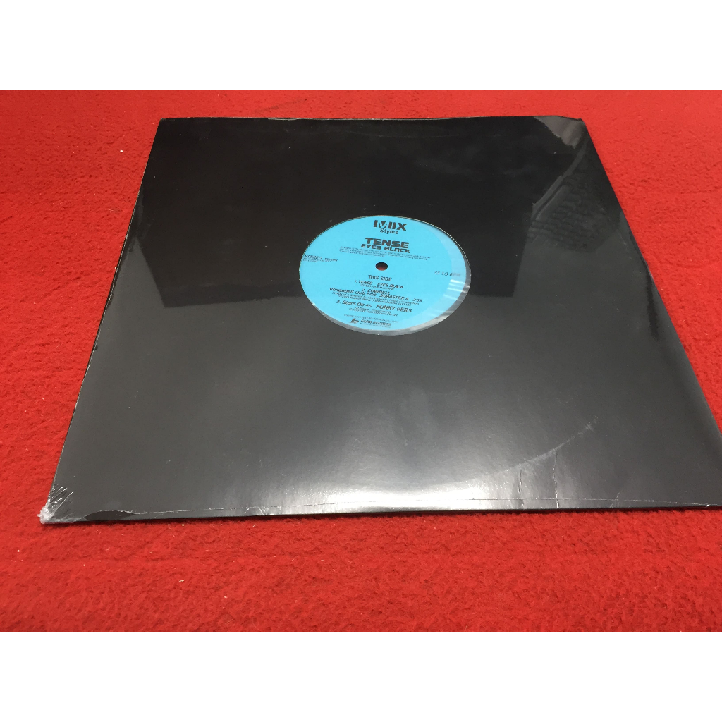Tense Eyes Black -  Tense  ขนาด 12 นิ้ว LP B267