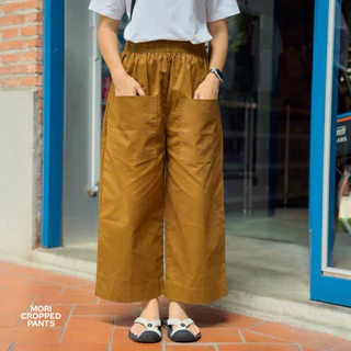 Mori Cropped Pants – กางเกงขากระบอกใหญ่ สไตล์ญี่ปุ่น