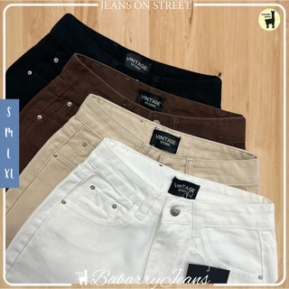 Babarry Style กางเกงขาสั้น ผญ รุ่นเรียบคลาสสิค (Classic) ผ้านุ่ม ใส่สบาย ยาว 14 นิ้ว V-T