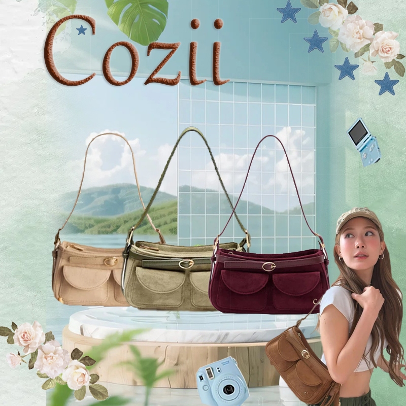 100%COZII bag The Alice Suede – Red Wine has it all: elegant, chic, and effortlessly practical