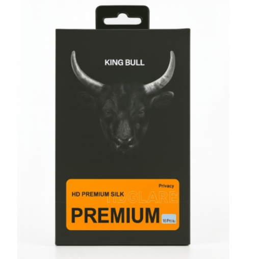 KINGBULL 2.5D Privacy ฟิล์มกระจกกันมอง สำหรับ iPhone 17 Series / S26 Ultra 9H