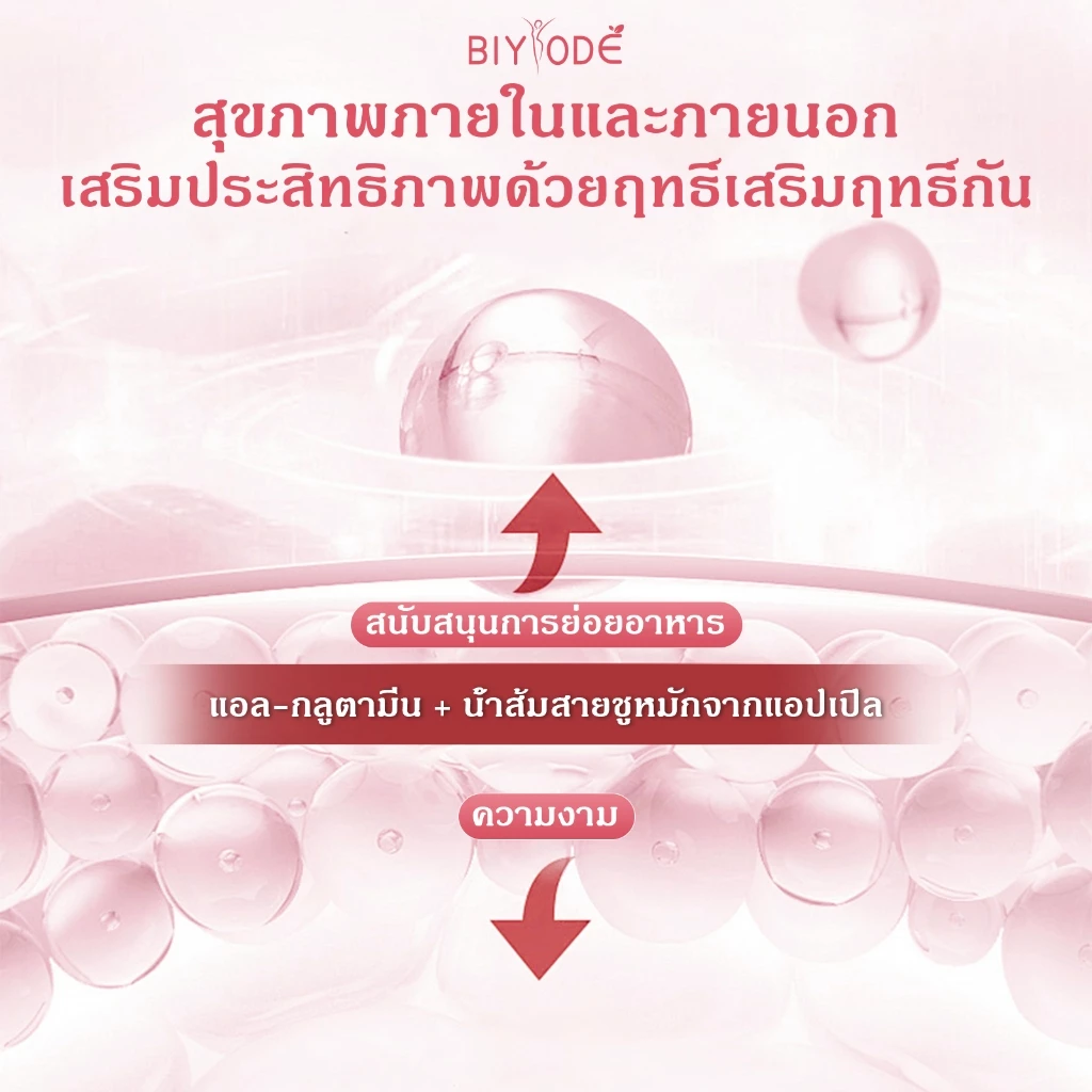 BIYODE L Glutamine แอลกลูตามีน 7 แพ็ค thumbnail 6