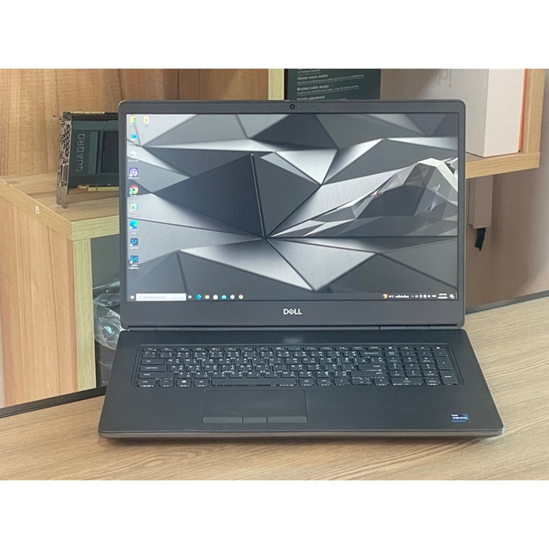 Dell Precision 7760 Mobile WorkStation i9-11950H SSD1TB RAM32GB NVIDIA RTX A4000 (8GB GDDR6) สินค้าม