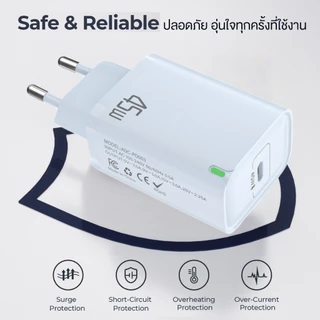 Genesvilla Charger 45W PD25W GaN PPS MultiProtect Fast Charging สายชาต หัวชาร์จ รองรับ ซีรีส์ทั้งหมด