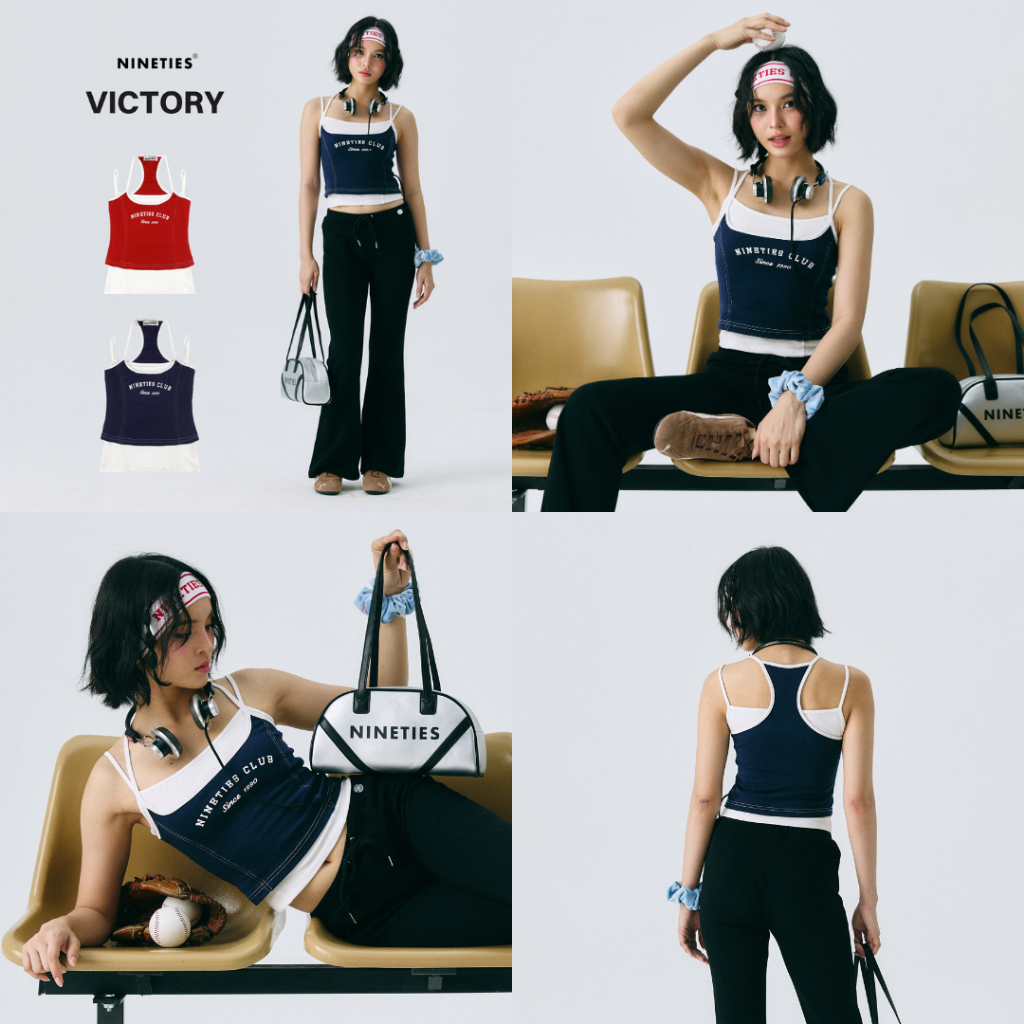 Nineties Design : Sport Club เสื้อสายเดี่ยว รุ่น Victory