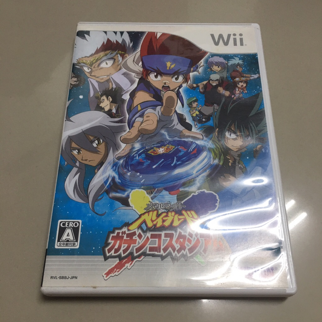 แผ่น Wii Bayblade Metal Fusion Counter leone (Japan) Nintendo Wii