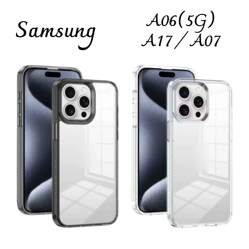 เคส โทรศัพท์ TPU หลังแข็งขอบนิ่ม สำหรับรุ่น ซัมซุง A06 5G / A17 / A07 พร้อมส่ง ทุกรุ่น