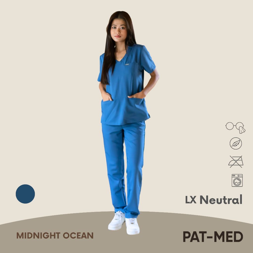 PAT-MED LX Neutral Scrubs Sets Top & for Female ชุดสครับแพทย์ พยาบาล (ไม่รวมปักชื่อ) - รูปที่ 5