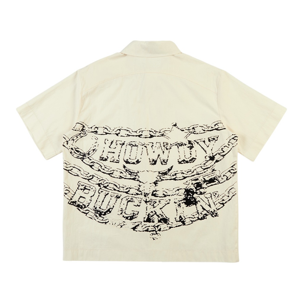 FRANK. Howdy chainline shirt (เสื้อเชิ้ต)