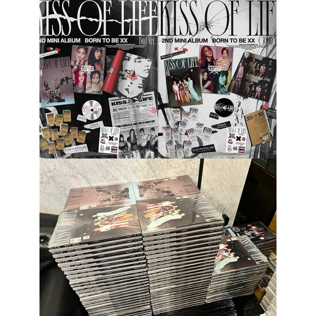 📌ราคาลดล้างสต็อก [พร้อมส่งในไทย] Kiss Of Life-Born To Be XX Photobook Ver.