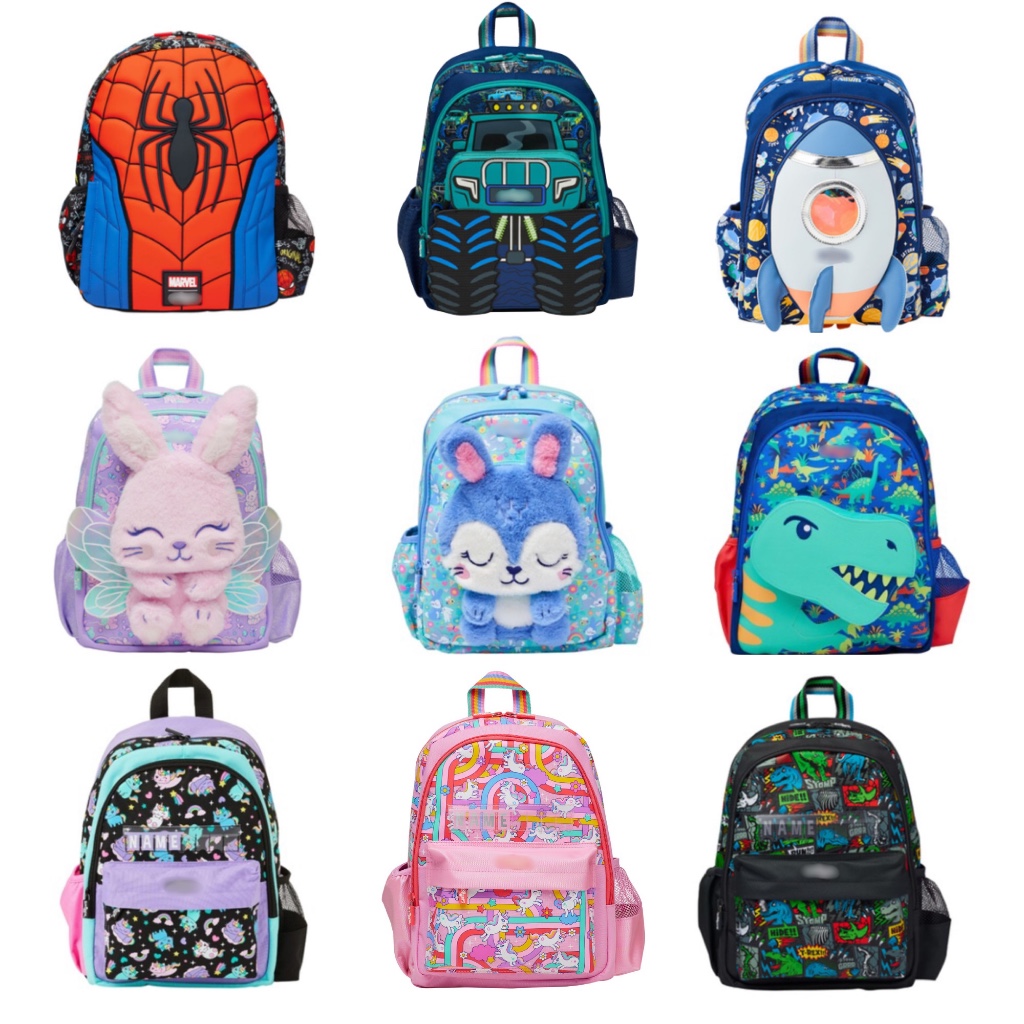 กระเป๋าเป้ Bag Junior ขนาด 14 นิ้ว กระเป๋าเด็ก เสำหรับวัยเรียน เด็กหญิงและเด็กผู้ชาย อายุ 3-9 ปี ใส่ A4 และ Ipad ได้ มี