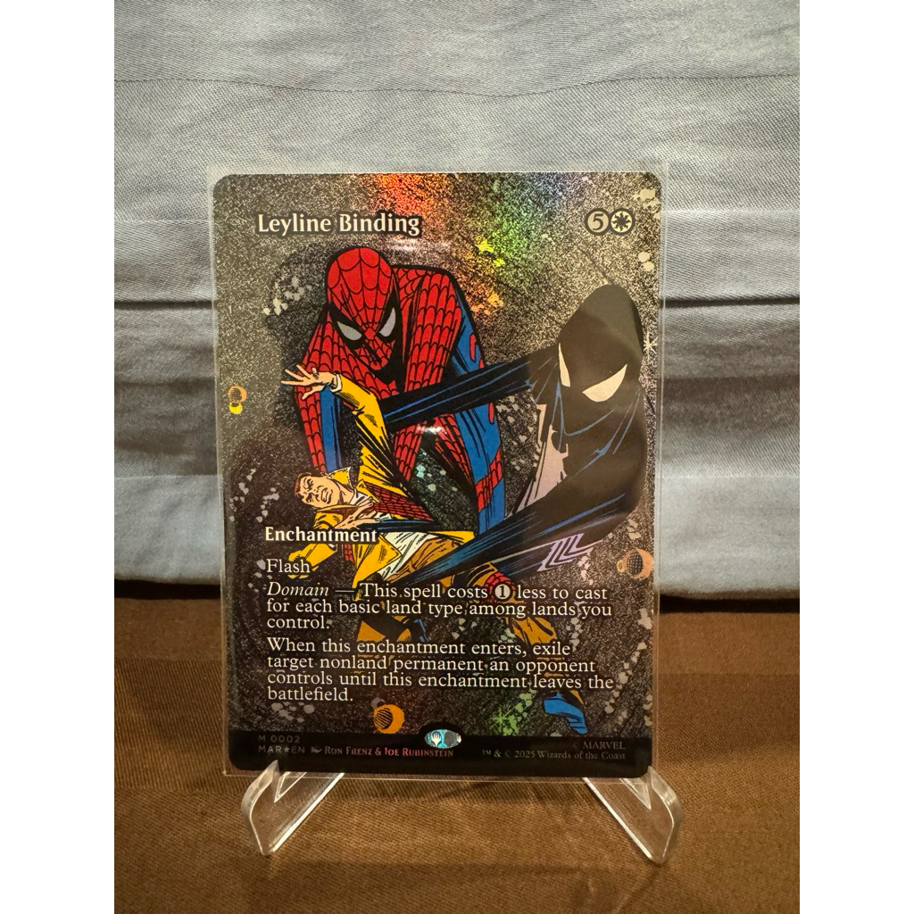 MTG Marvel Eternal-Legal Foil: Leyline Binding
