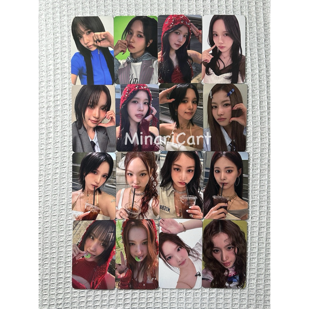 (พร้อมส่ง/UPDATED💯) การ์ดทไวซ์เบเนฟิตเว็บ POB TWICE 'THIS IS FOR' PHOTOCARD