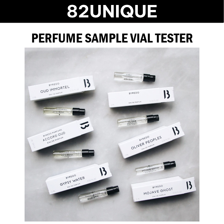 BYREDO PERFUME VIAL 2ML - BLANCHE / MOJAVE GHOST / LA TULIPE / GYPSY WATER / BAL D'AFRIQUE