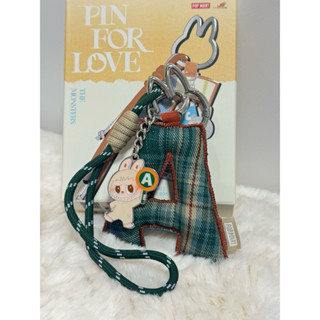 พร้อมส่งในไทย เลือกตัวของแท้💯 พวงกุญแจตัวอักษร ป้ายเหลือง/เช…