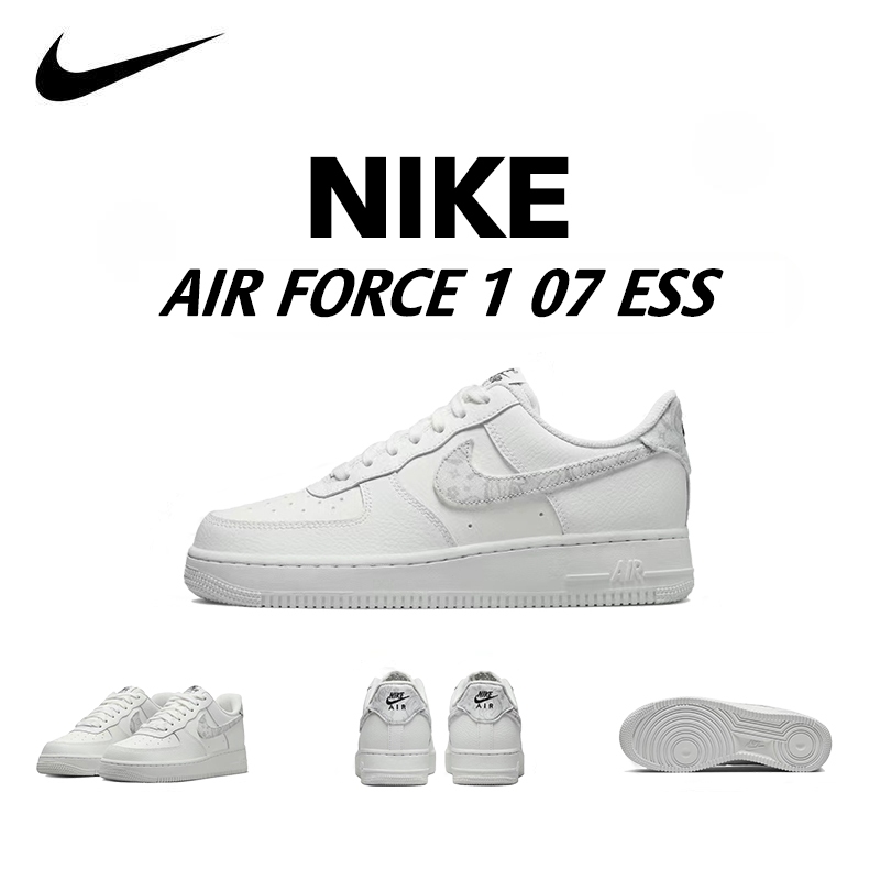 แท้💯%  Air Jodan 1 Low "True Blue"รองเท้าผ้าใบหุ้มส้นต่ำ แบบยูนิเซ็กส์ 553558-412