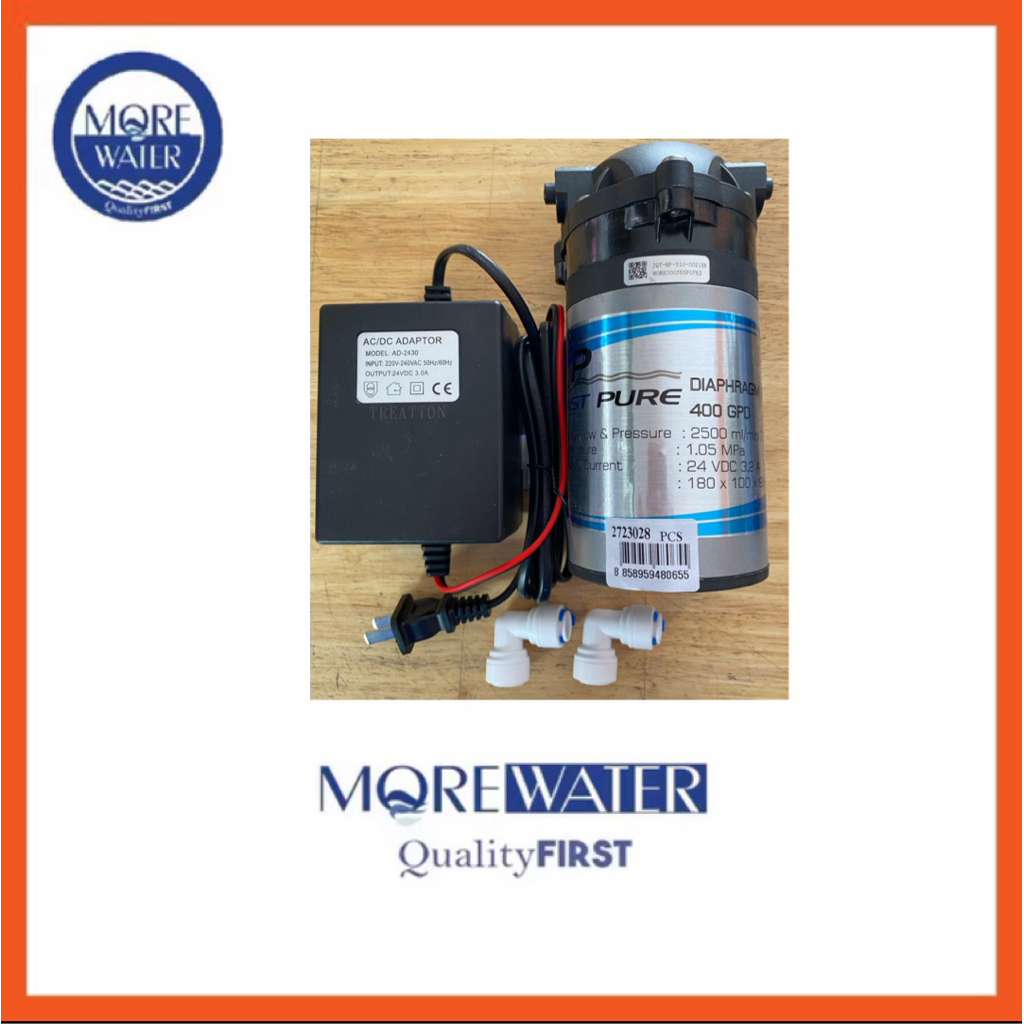 Diaphragm pump 400 GPD Fast Pure