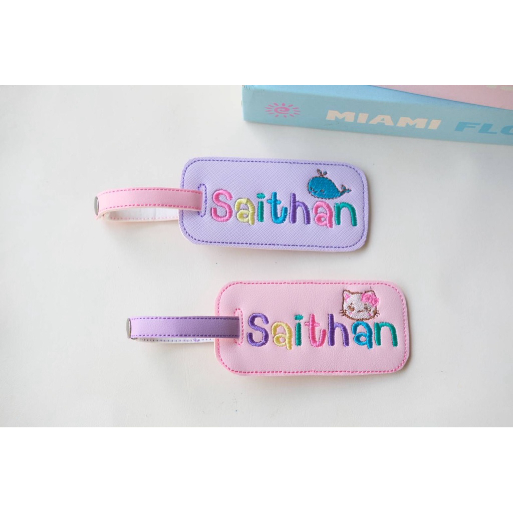Tax ติดกระเป๋าเดินทาง ปักชื่อตัวเองได้ 💕