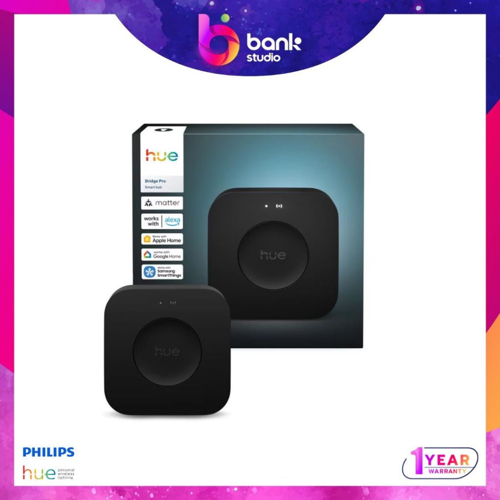 (ประกัน 1ปี) กล่องควบคุมไฟ Philips Hue Bridge Pro
