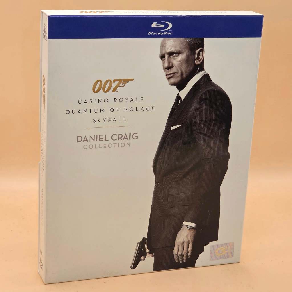 007 Daniel Craig Collection 3 Movies : Blu-ray  แผ่นแท้ มือสอง  มีเสียงไทย + บรรยายไทย  12654