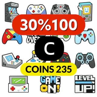 🎮30%100🎮 COINS235 อุปกรณ์เกมส์ เกมส์คุกกี้รัน C