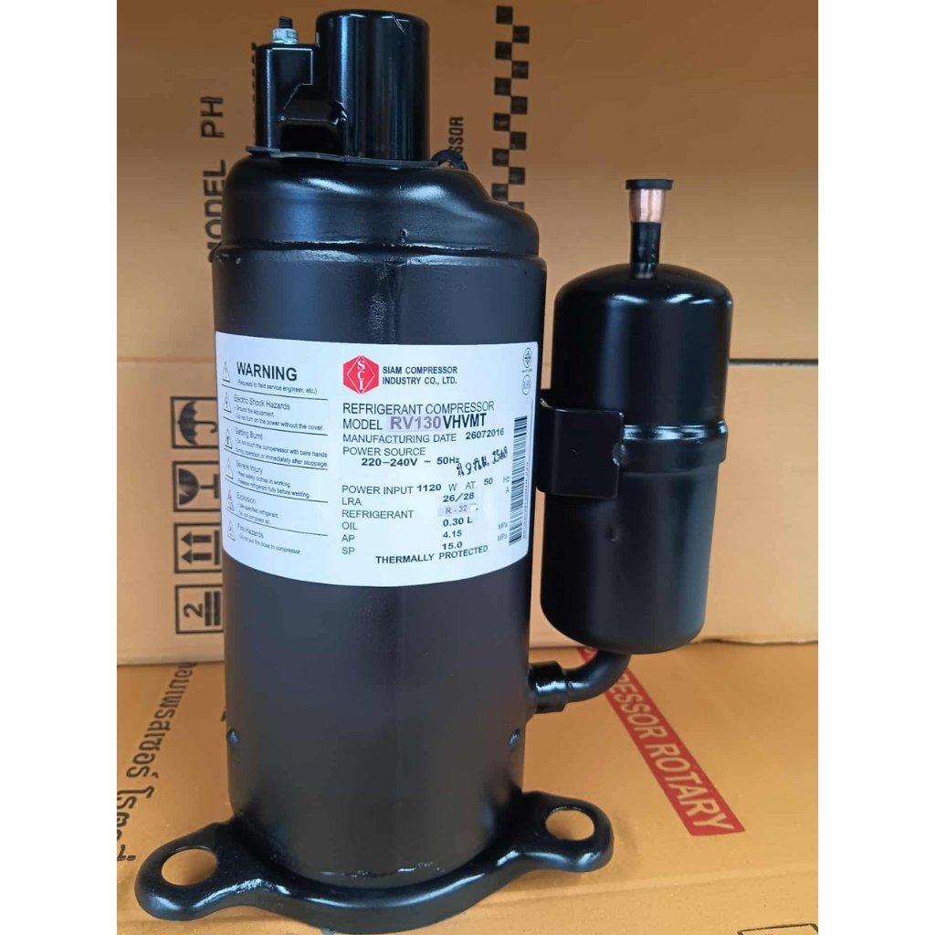 คอมเพรสเซอร์แอร์ มือสอง มิตซู RV130VHVMT  ขนาด 12000  BTU R32