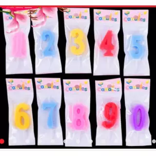 (ขายส่ง25ชิ้น/ชุดและ50ชิ้น/ชุด)เทียนตัวเลขสีทอง เทียนมงกุฎทอง เทียนตัวเลขสีพาสเทล เทียนตัวเลขสีขาว (พร้อมส่ง)