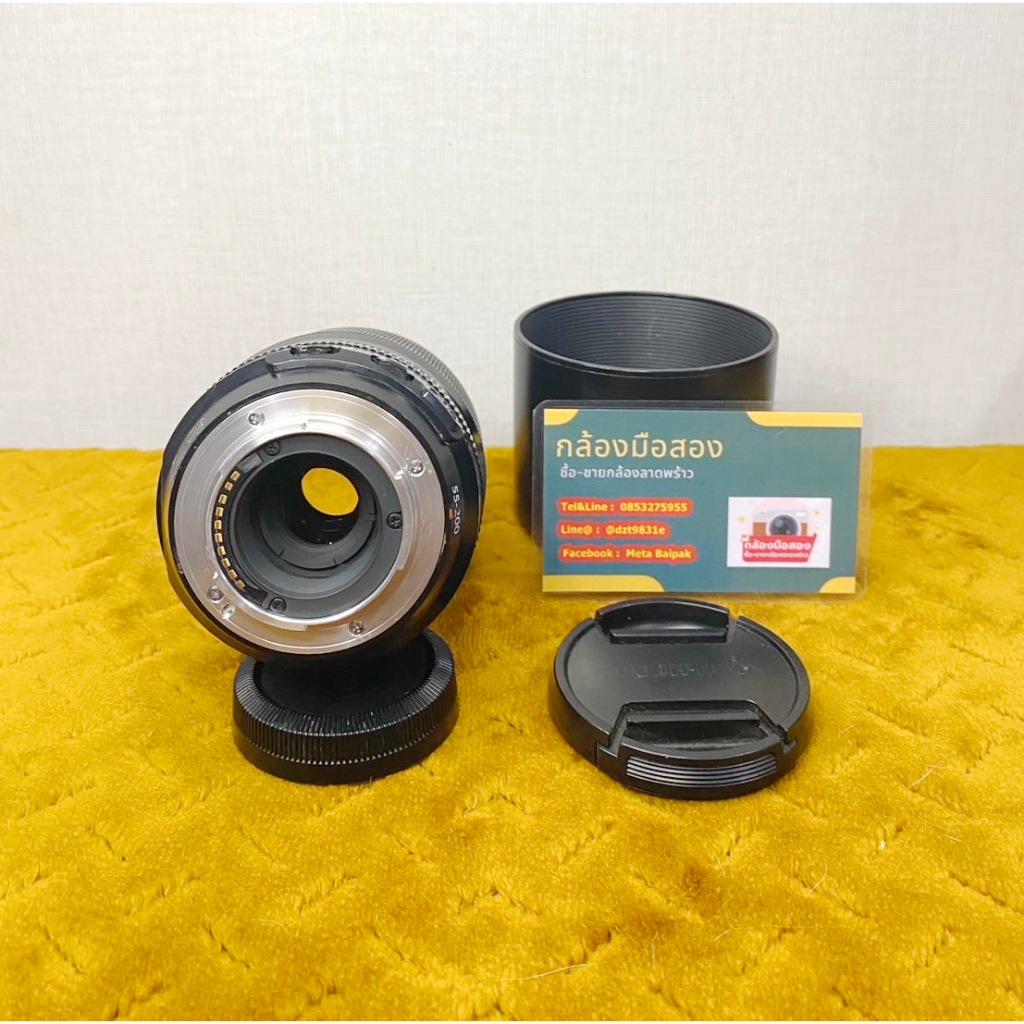 เลนส์ซูม ถูกฟูจิ fuji 55-200 55 - 200