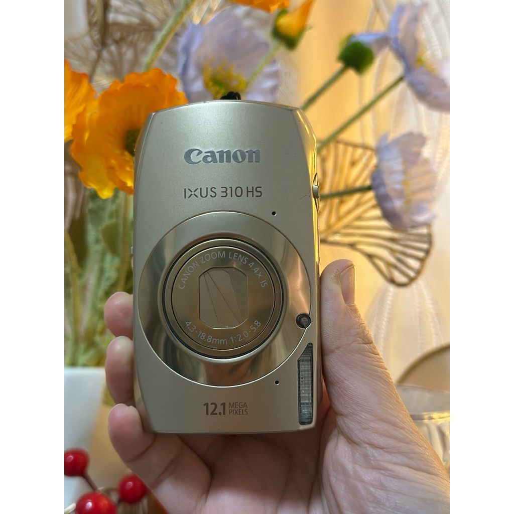 Canon IXUS310HS IXY31s สีทอง สภาพ97% เมนูภาษาไทย