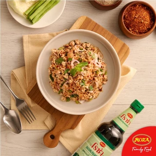 โรซ่า ซอสหอยนางรม / ซอสปรุงอาหาร / ซีอิ๊วขาว สูตรลดโซเดียม 40% Roza Low Sodium 660 g./ 680 ml.