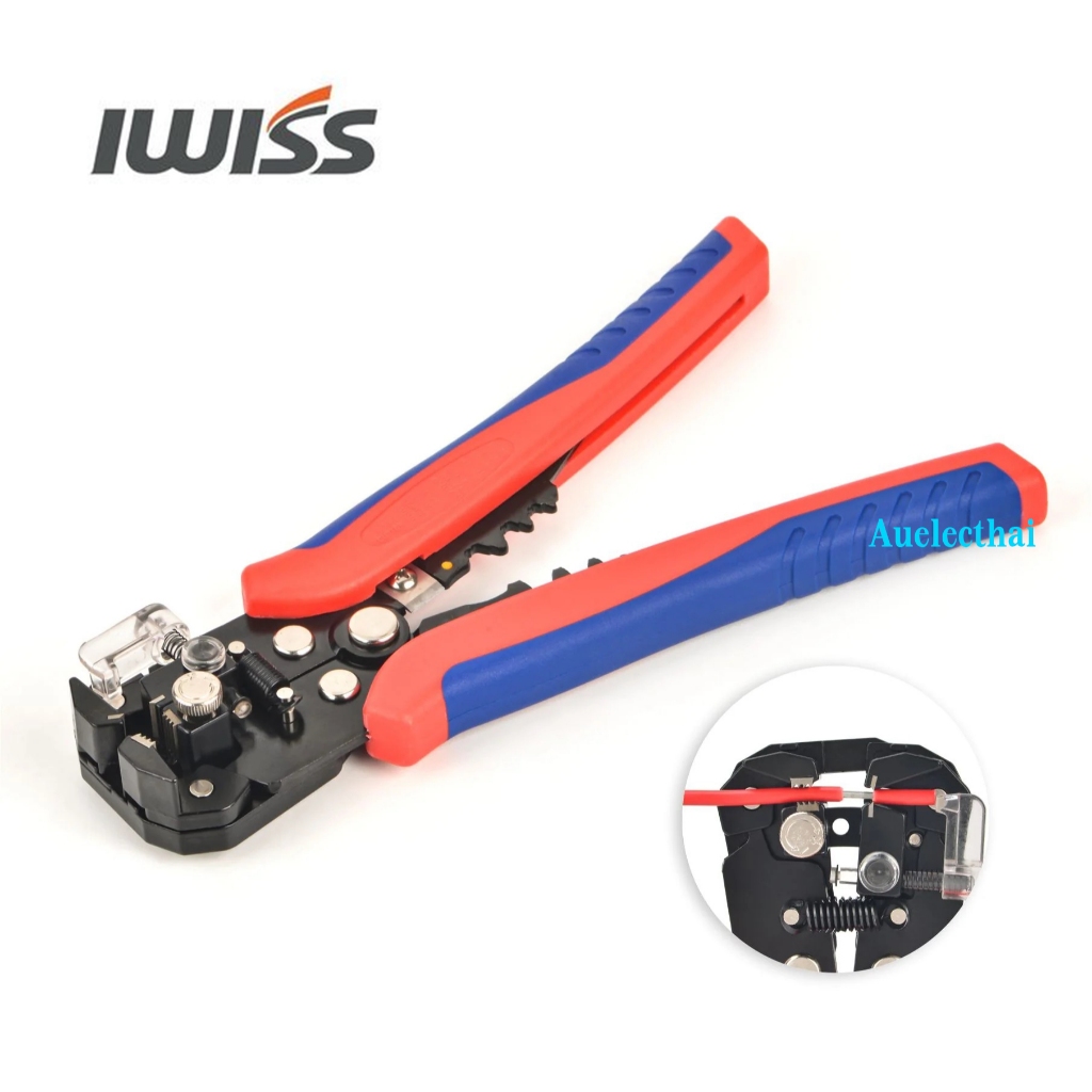 เครื่องปอกสายไฟอัตโนมัติ เครื่องมือปอกสายไฟอเนกประสงค์ IWISS HS-D2