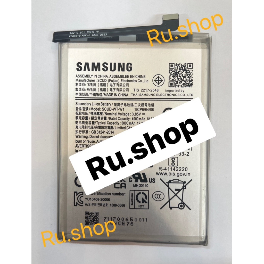 แบตเตอรี่ แท้ Samsung Galaxy A22 5G Samsung SM-A226B  Samsung Original Battery SCUD-WT-W1 แบต Samsun