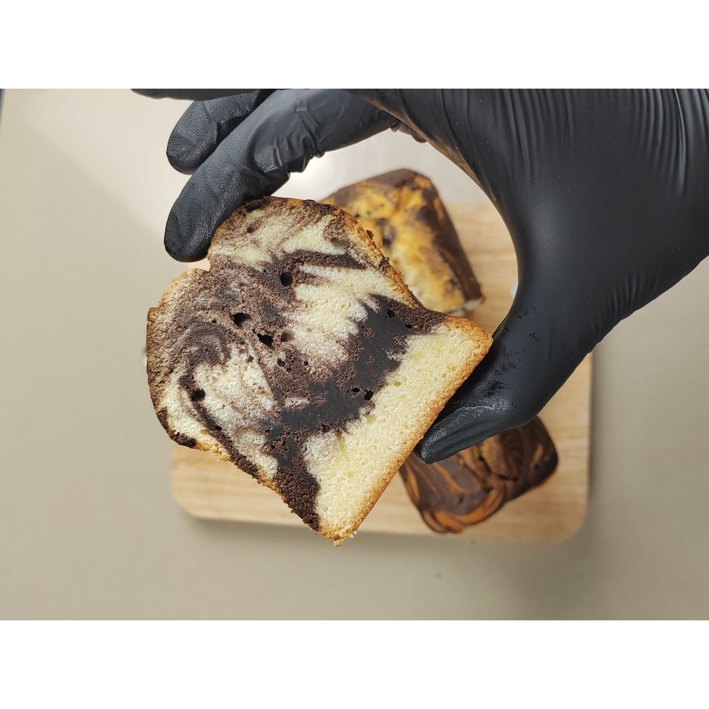มาร์เบิ้ลพาวด์เค้ก(Marble​ Pound​ Cake)​ บัตเตอร์เค้กเนยสดแท้สูตรต้นตำหรับพาวด์เค้กไม่ใส่สารเสริมฯ - รูปที่ 3