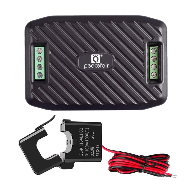 PZEM-016 MODBUS PZEM-016 AC ดิจิตอลมิเตอร์ 100A 80-260V โวลท์ แอมป์ วัตต์ พลังงานไฟฟ้า RS485 port Sp