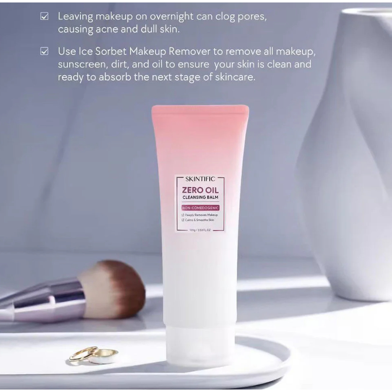 SKINTIFIC Zero Oil Cleansing Balm 100g คลีนซิ่งบาล์ม จากสคินทิฟฟิค