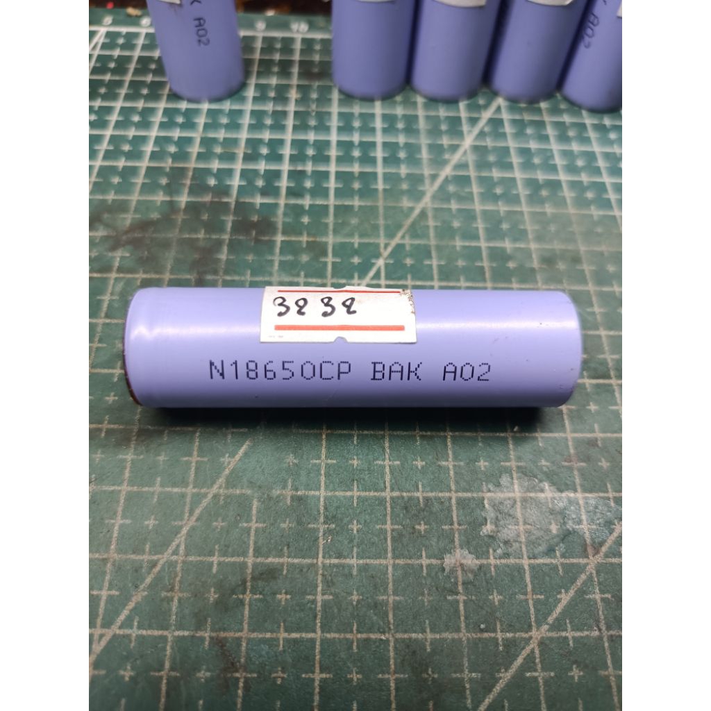 ถ่านชาร์จมือสอง NI18650CP BAK A02