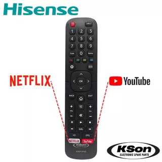 รีโมททีวี สมาร์ททีวี ไฮเซ่นส์ Hisense Smart TV Remote Control รุ่น EN2T27HS